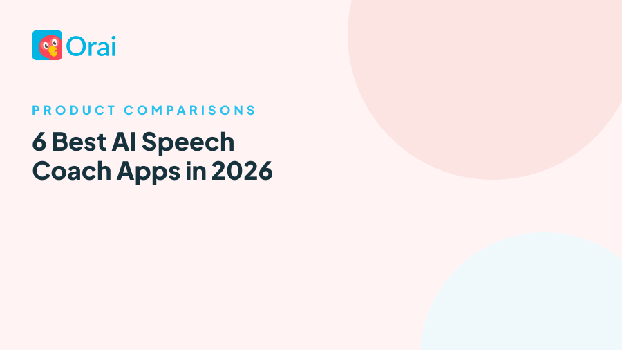 6 Best AI Speech Coach Apps in 2026 article cover