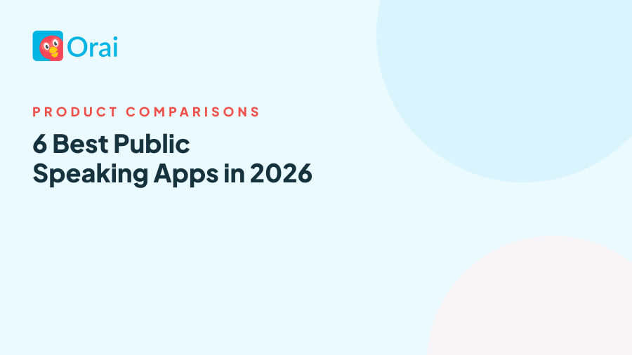6 Best Public Speaking Apps in 2026 article cover