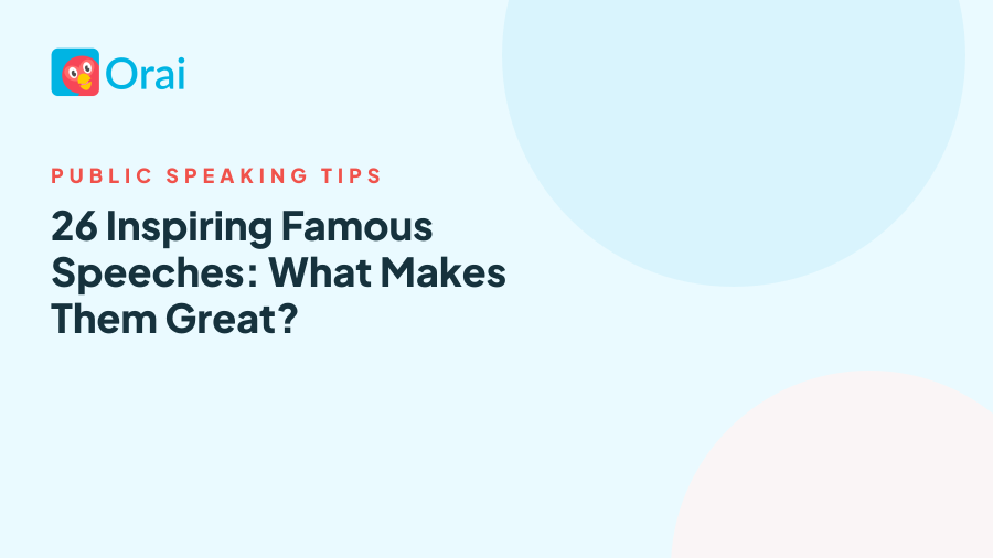 26 Inspiring Famous Speeches: What Makes Them Great? 😇 article cover