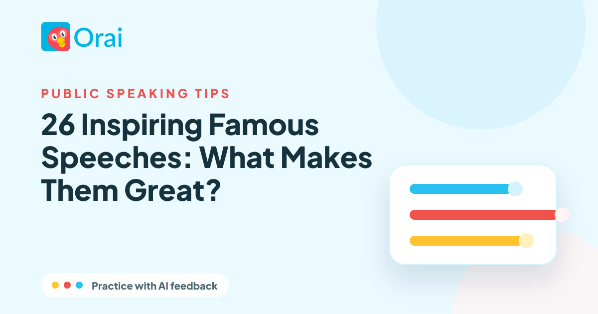 26 Inspiring Famous Speeches: What Makes Them Great? 😇 article cover