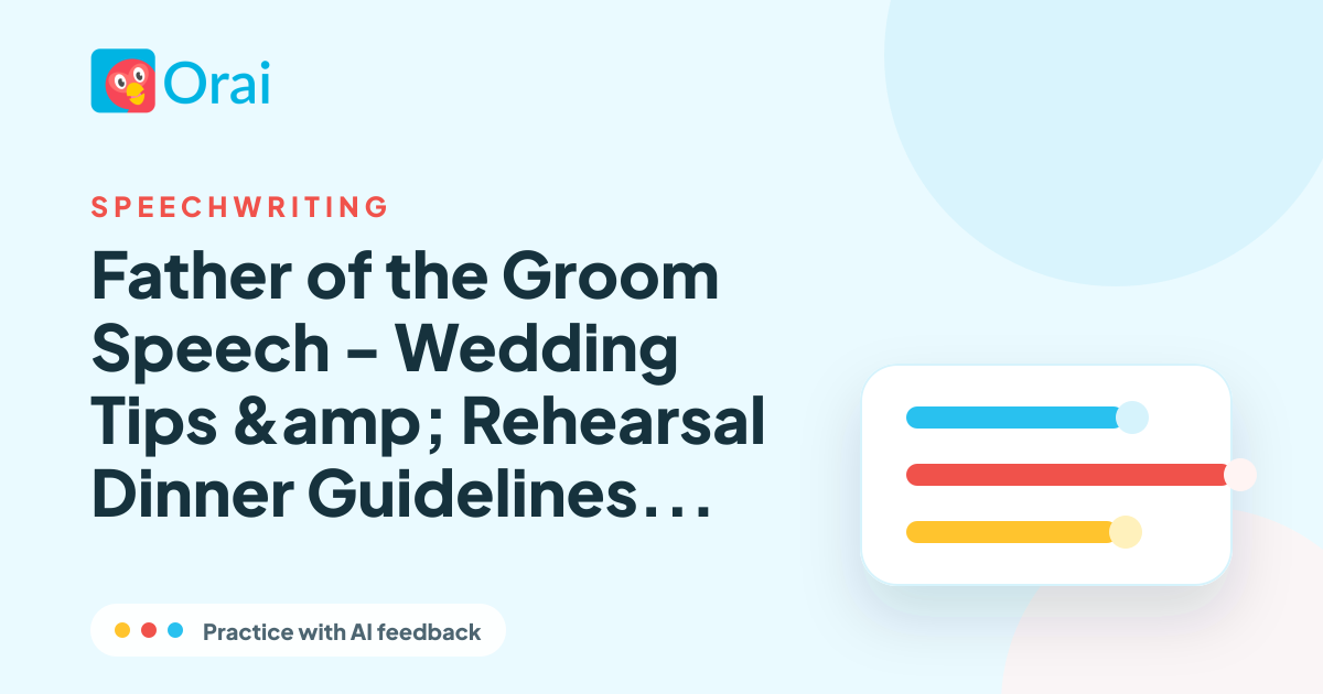 Father of the Groom Speech - Wedding Tips & Rehearsal Dinner Guidelines for Dads article cover