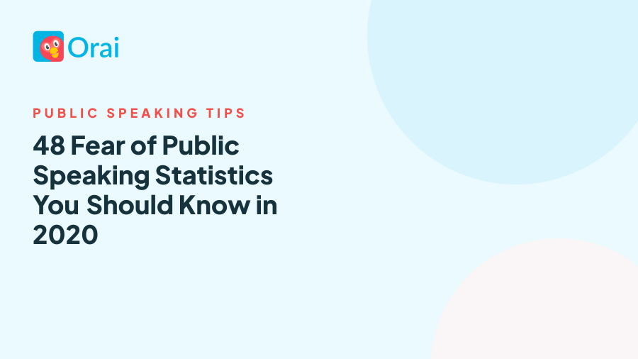 48 Fear of Public Speaking Statistics You Should Know in 2020 article cover
