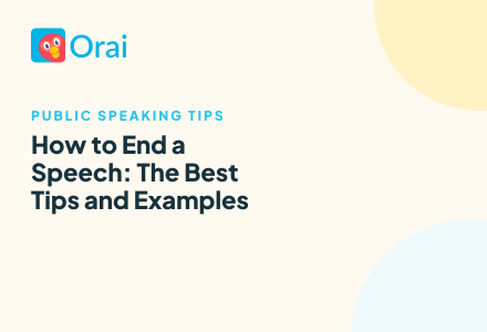 How to End a Speech: The Best Tips and Examples article cover