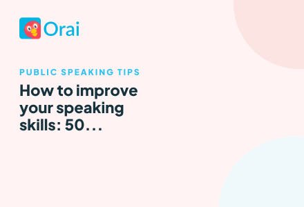 How to improve your speaking skills: 50 experts reveal their secrets [Infographic + Blog post] article cover