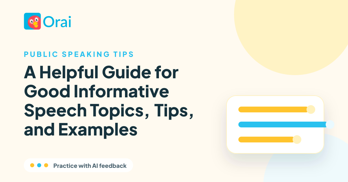 A Helpful Guide for Good Informative Speech Topics, Tips, and Examples article cover