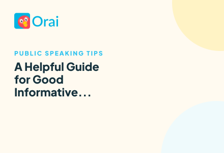 A Helpful Guide for Good Informative Speech Topics, Tips, and Examples article cover