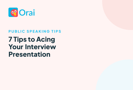 7 Tips to Acing Your Interview Presentation article cover