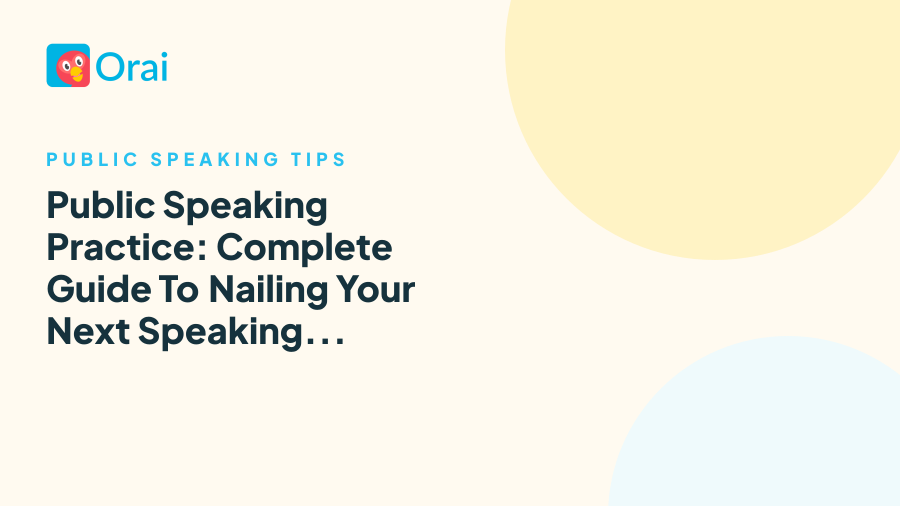 Public Speaking Practice: Complete Guide To Nailing Your Next Speaking Opportunity article cover
