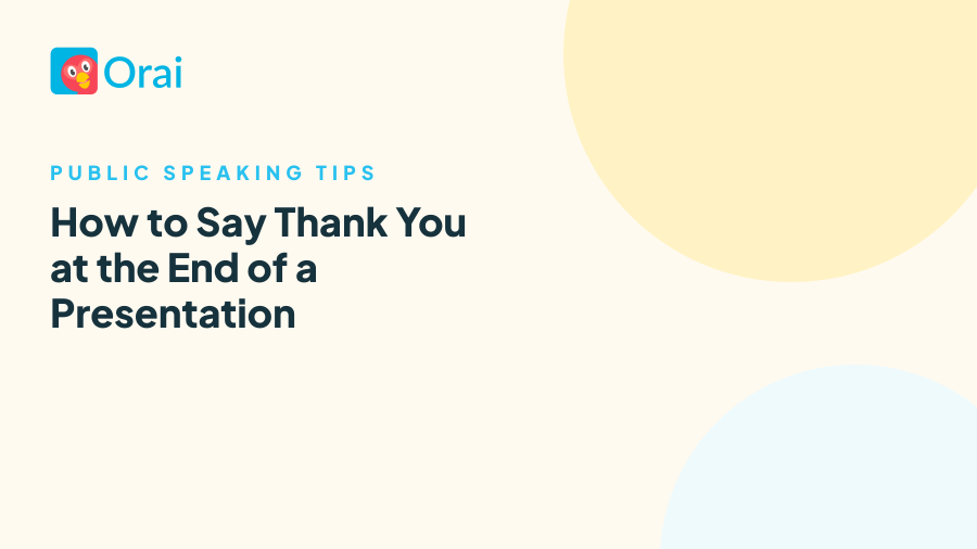 How to Say Thank You at the End of a Presentation article cover