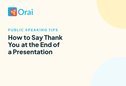 How to Say Thank You at the End of a Presentation article cover