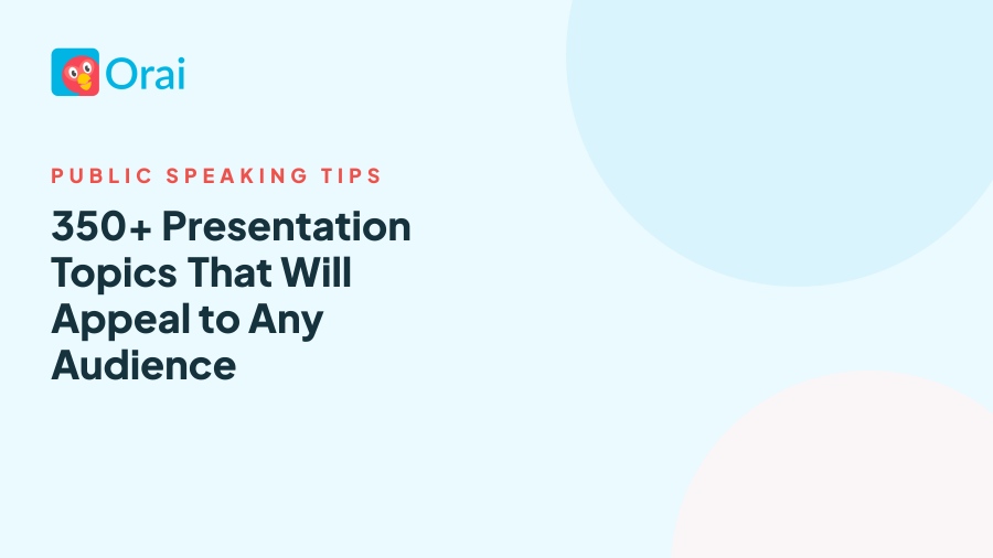 350+ Presentation Topics That Will Appeal to Any Audience article cover