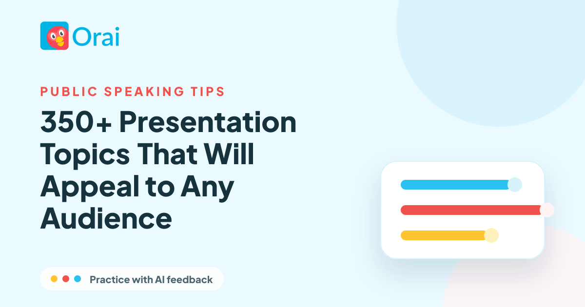 350+ Presentation Topics That Will Appeal to Any Audience article cover