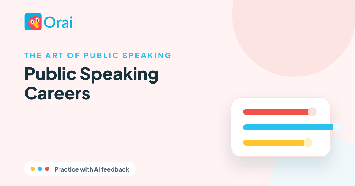 Public Speaking Careers article cover