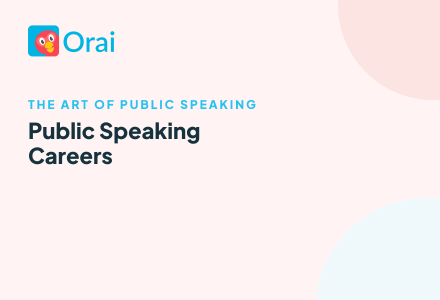 Public Speaking Careers article cover