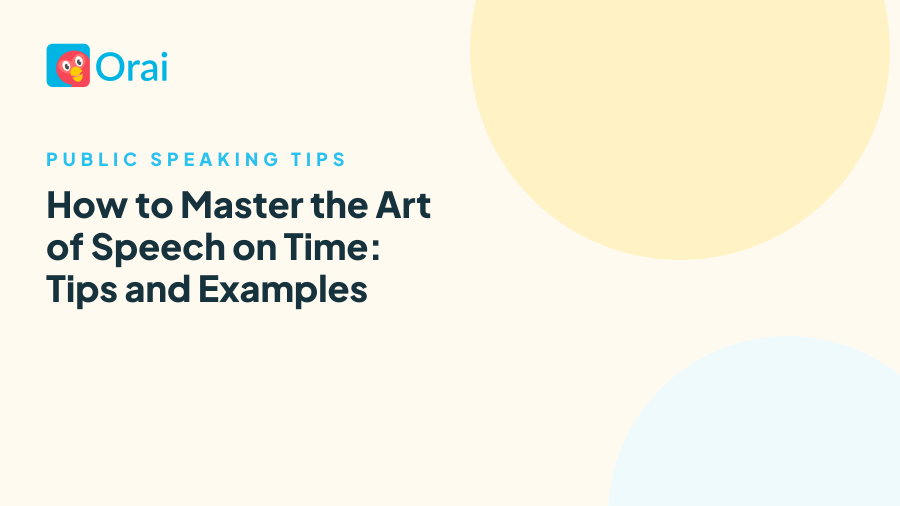 How to Master the Art of Speech on Time: Tips and Examples article cover