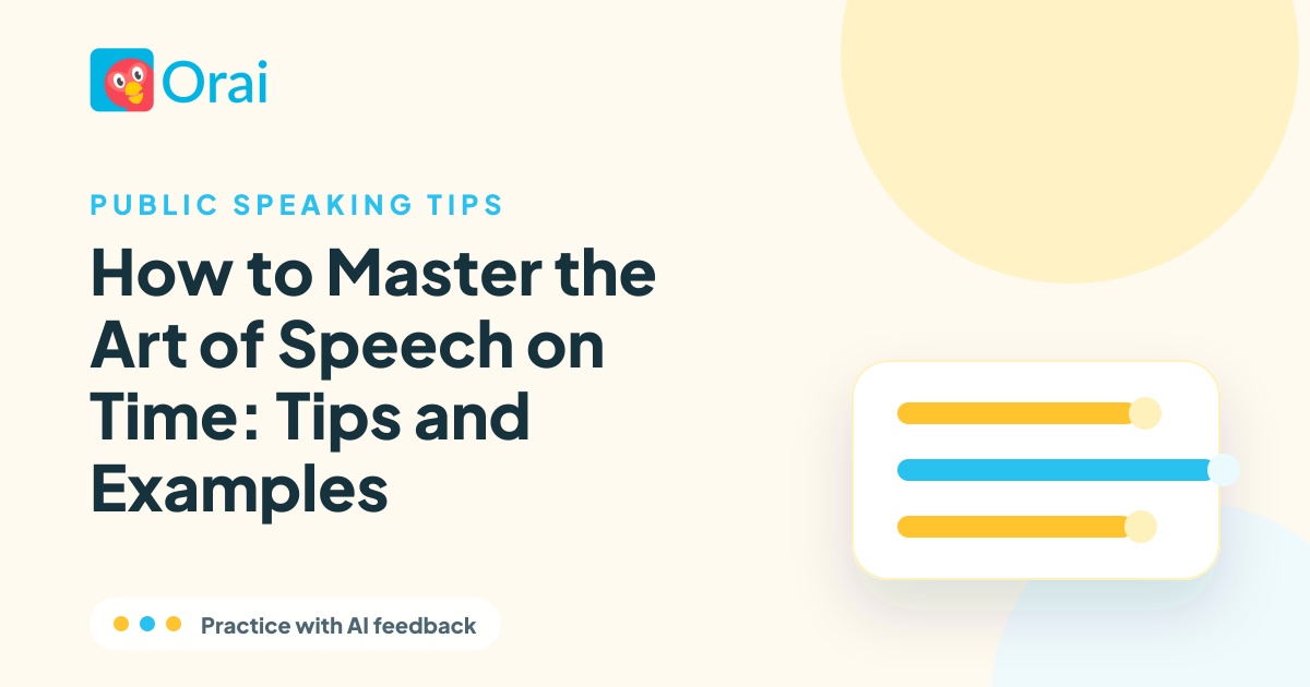 How to Master the Art of Speech on Time: Tips and Examples article cover