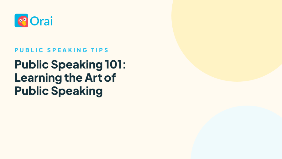 Public Speaking 101: Learning the Art of Public Speaking article cover