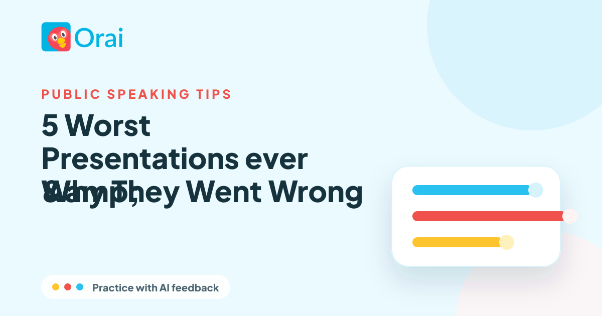5 Worst Presentations ever & Why They Went Wrong article cover